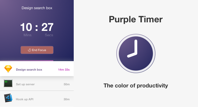 Purple Timer